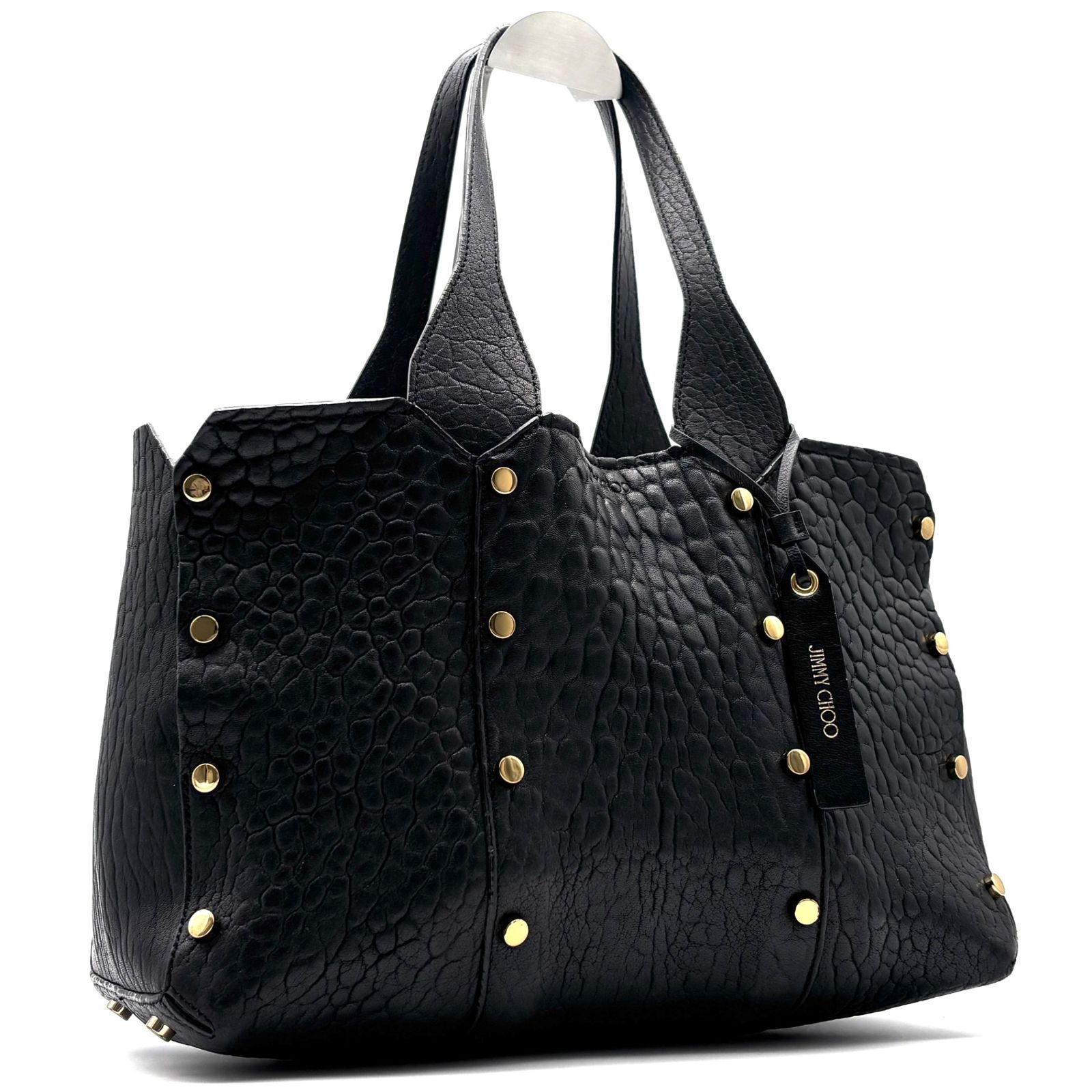美品 JIMMYCHOO ジミーチュウ ロケット ショッパー トートバッグ 美品 JIMMYCHOO ジミーチュウ ロケット ショッパー トートバッグ