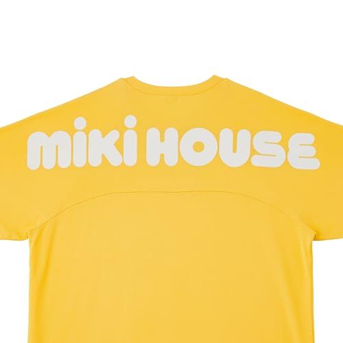 新品 [ミキハウス] WEB限定 バックロゴ半袖Tシャツ 大人用 無地 ロゴ