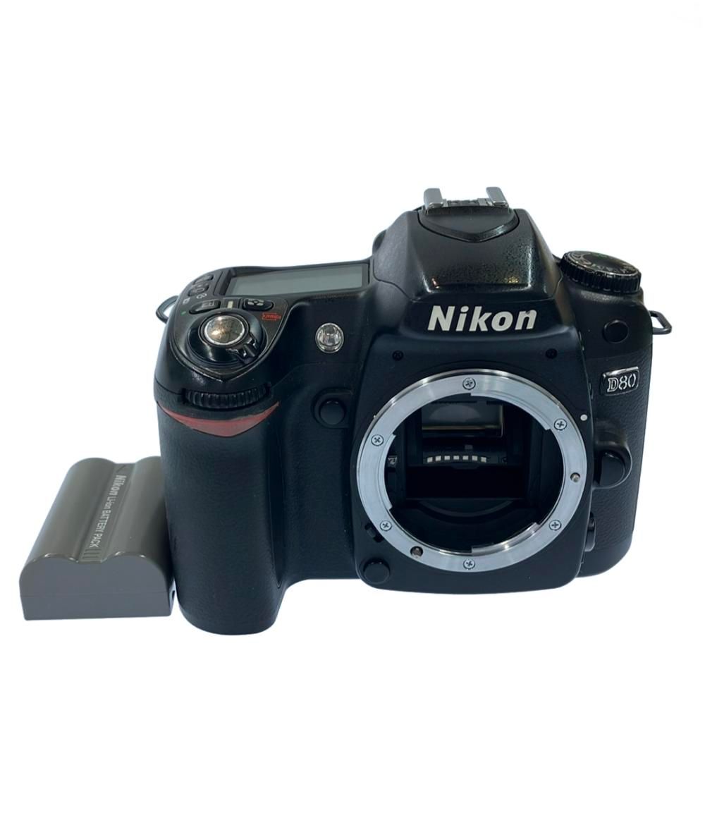 訳あり ニコン デジタル一眼レフカメラ D80 ボディ Nikon - メルカリ
