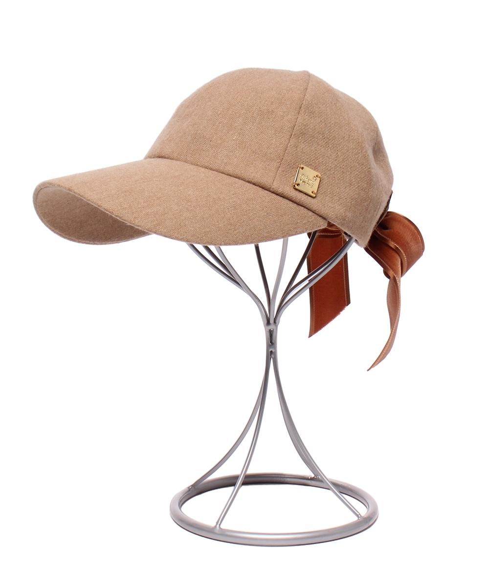 美品 アシーナニューヨーク キャップ リボン レディース Athena New