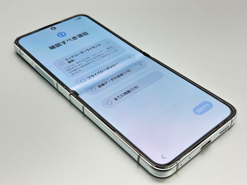 中古】SC-54D Galaxy Z Flip5【訳あり 利用制限○】 SIMフリー ミント