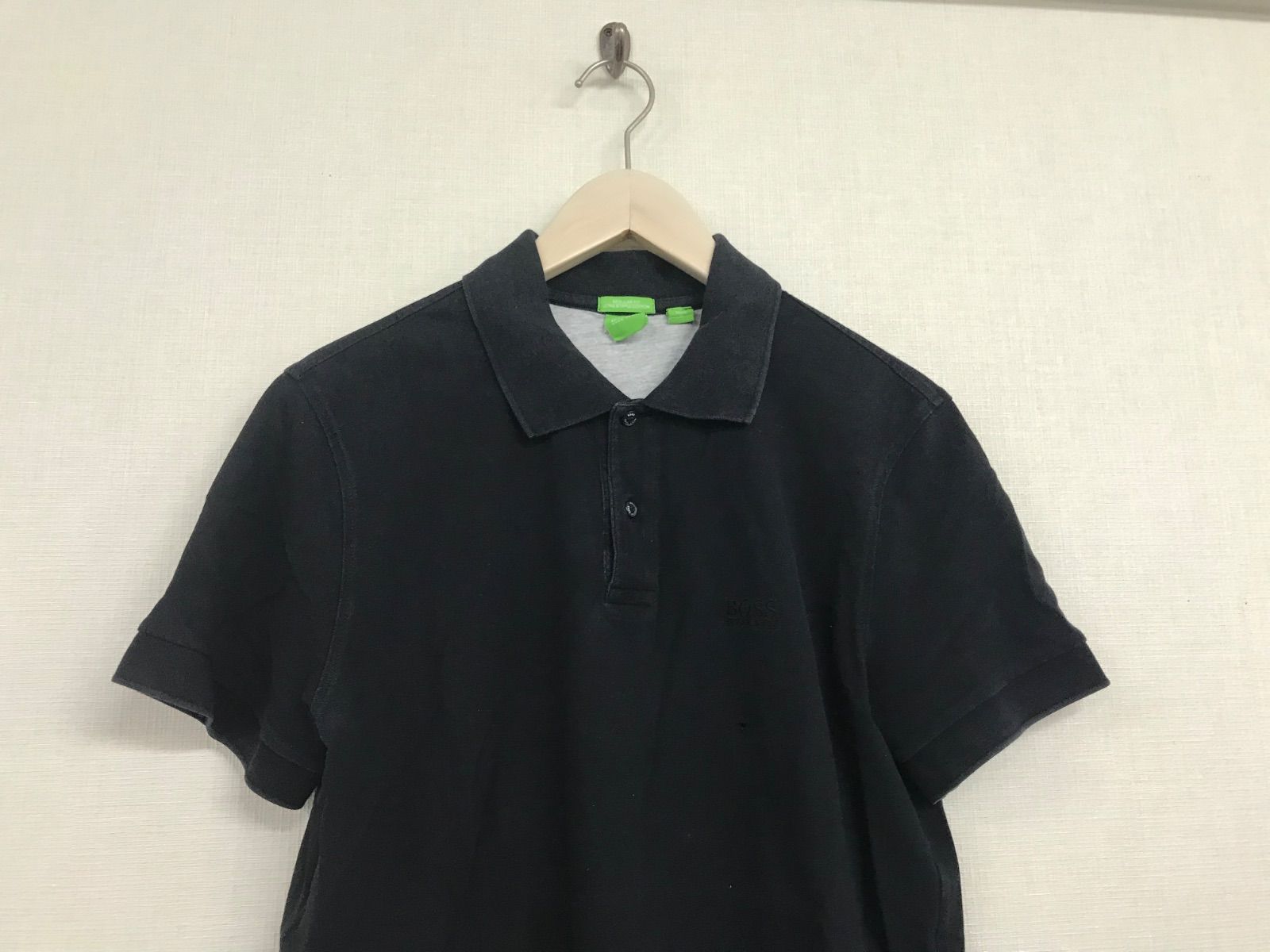 本物ヒューゴボスHUGOBOSSコットン半袖ポロシャツメンズサーフアメカジ 