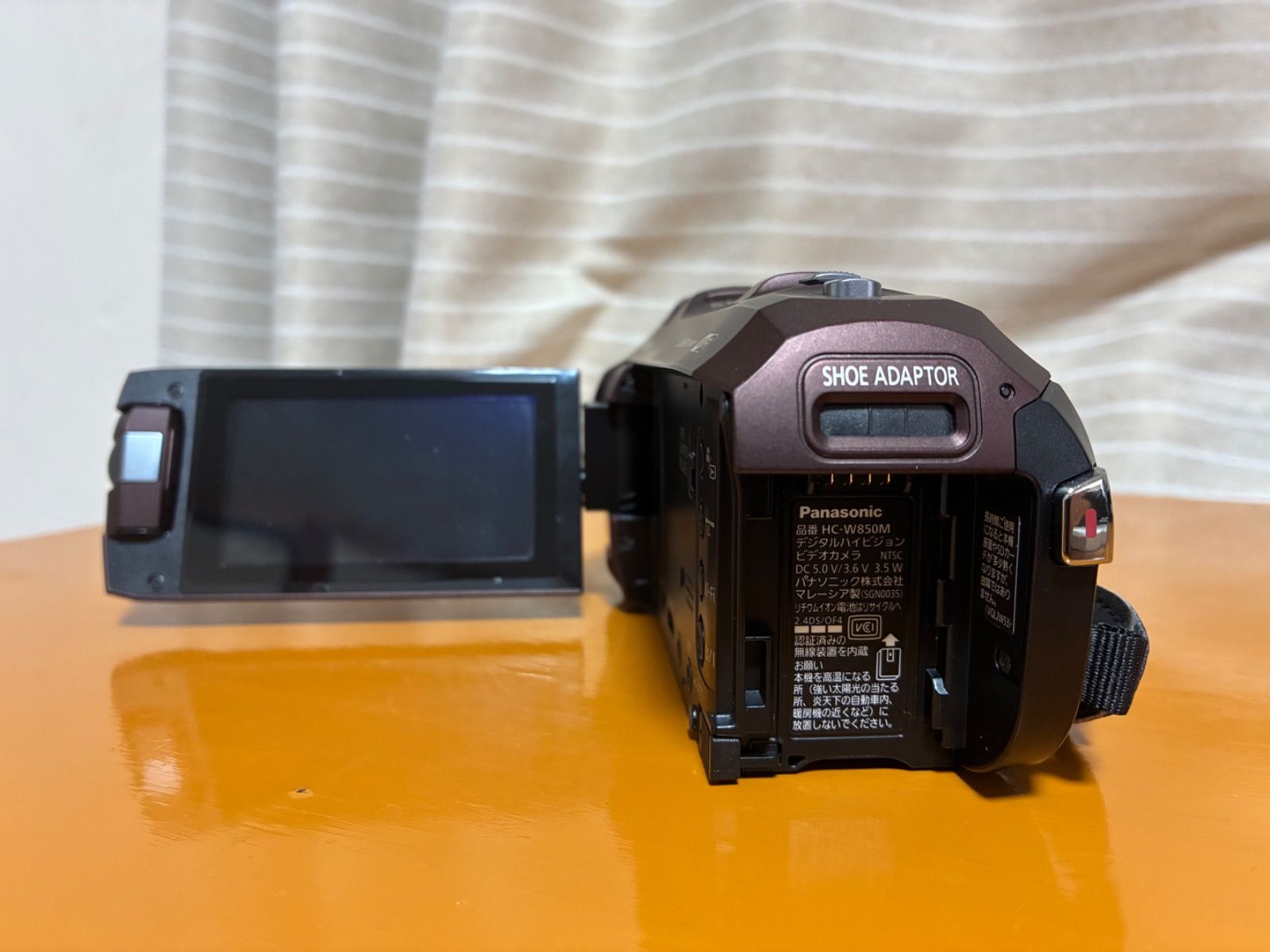 Panasonic パナソニック HC-W850M デジタルハイビジョンビデオカメラ