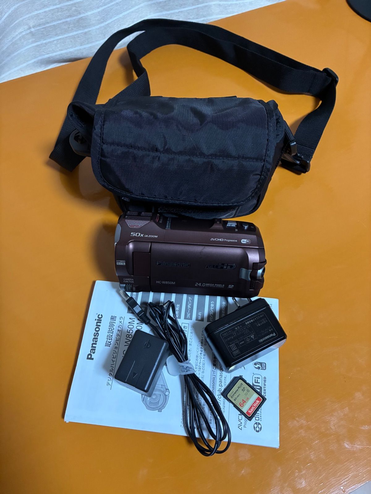 Panasonic パナソニック HC-W850M デジタルハイビジョンビデオカメラ