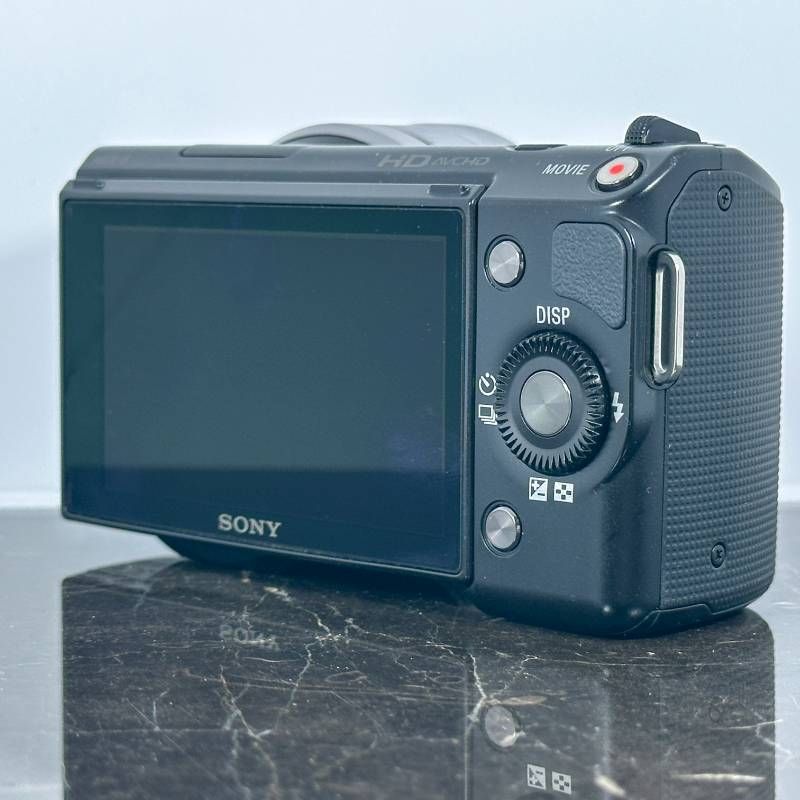 SONY NEX-5 ダブルレンズキット ブラック ミラーレス一眼 APS-C 1420万
