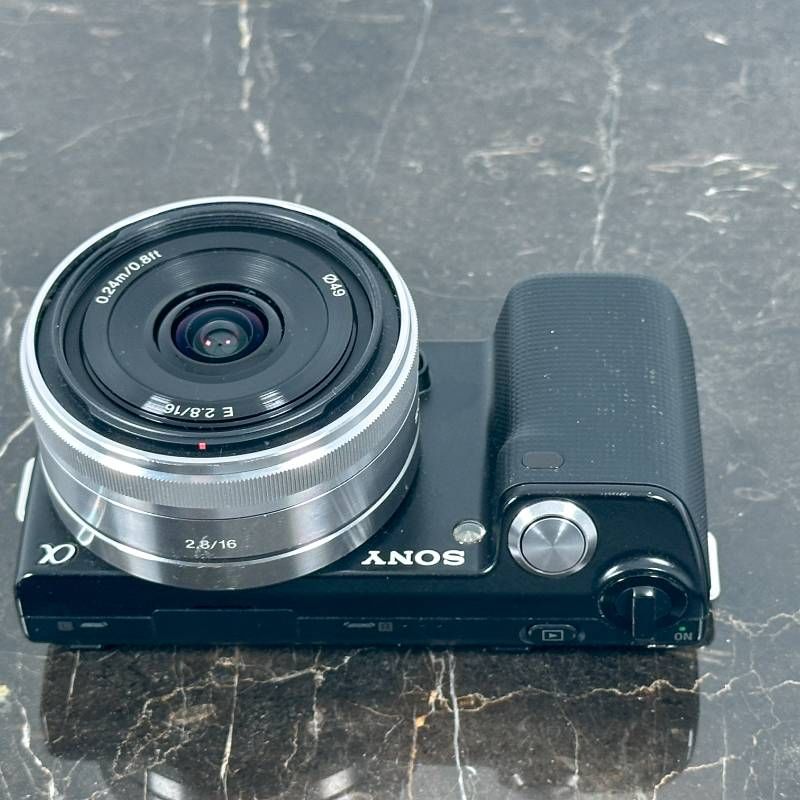 SONY NEX-5 ダブルレンズキット ブラック ミラーレス一眼 APS-C 1420万