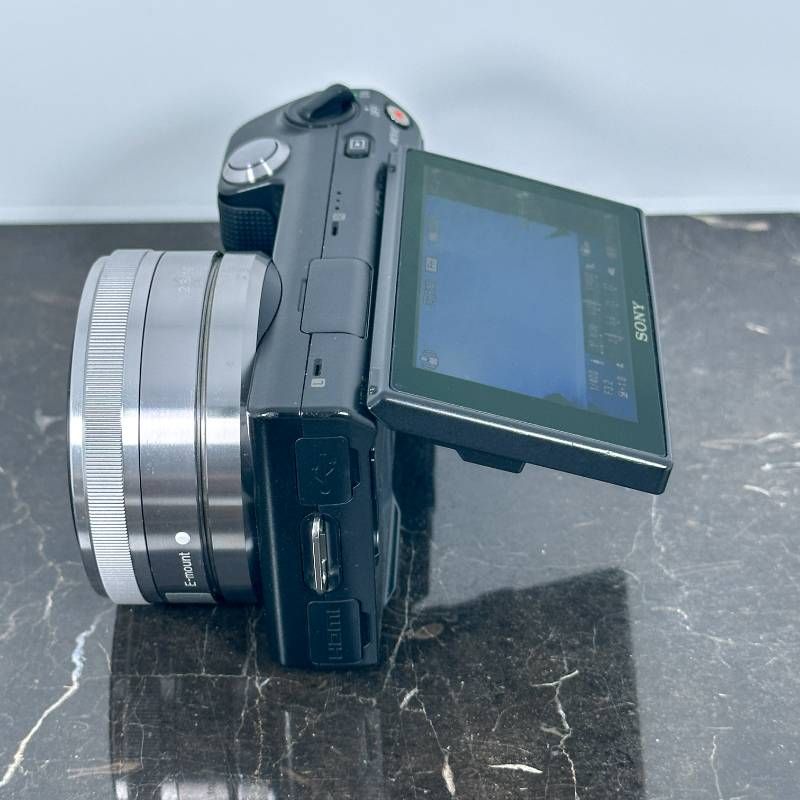SONY NEX-5 ダブルレンズキット ブラック ミラーレス一眼 APS-C 1420万
