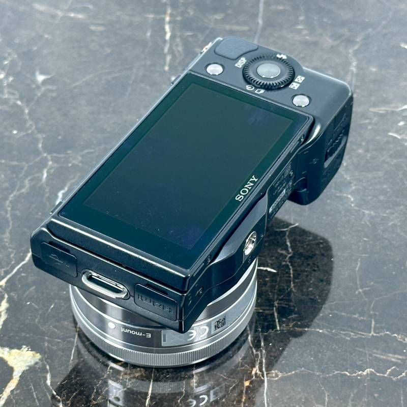 SONY NEX-5 ダブルレンズキット ブラック ミラーレス一眼 APS-C 1420万