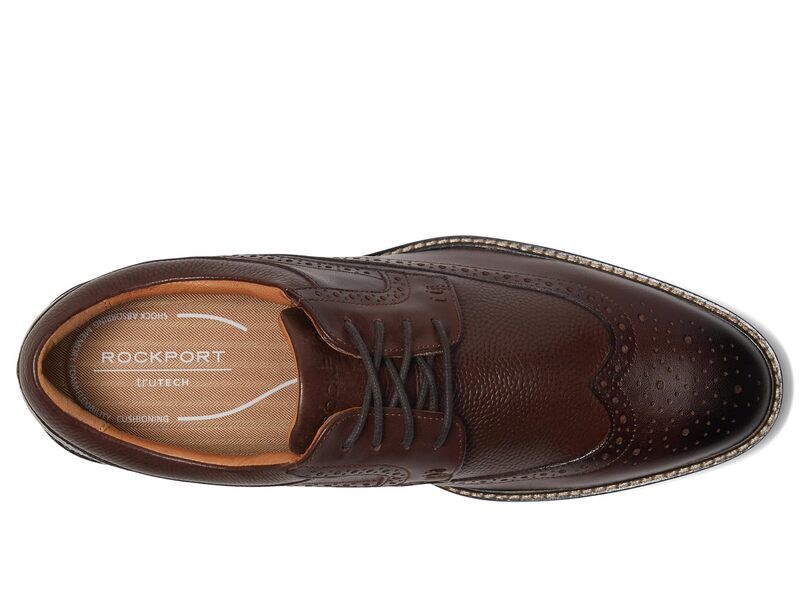 ロックポート メンズ シューズ ブーツ・レインブーツ Rockport Fallo Dark Brown Leather ブラウン