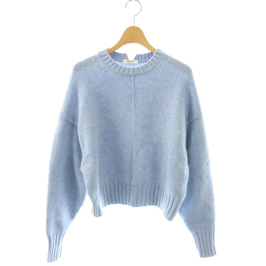 マカフィー MACPHEE トゥモローランド 24AW ラムカシミヤ混 クルー