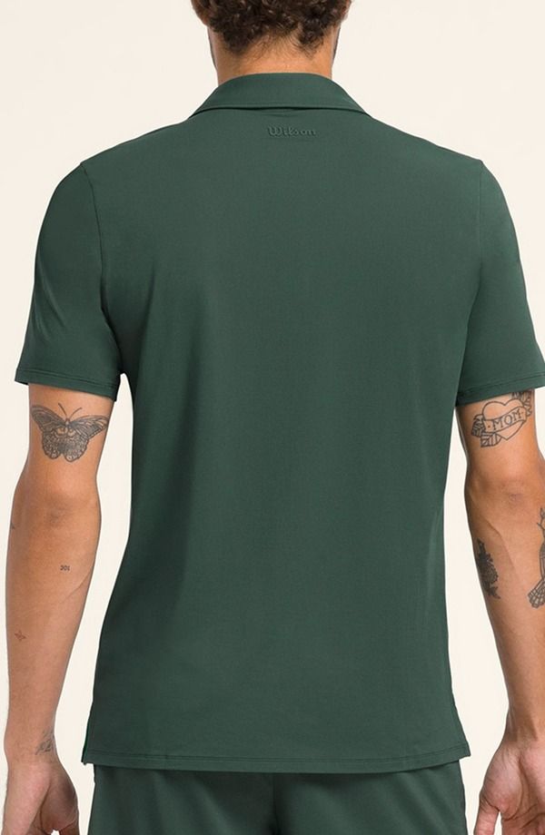 ウィルソン メンズ トップス ポロシャツ WILSON League Tennis Polo