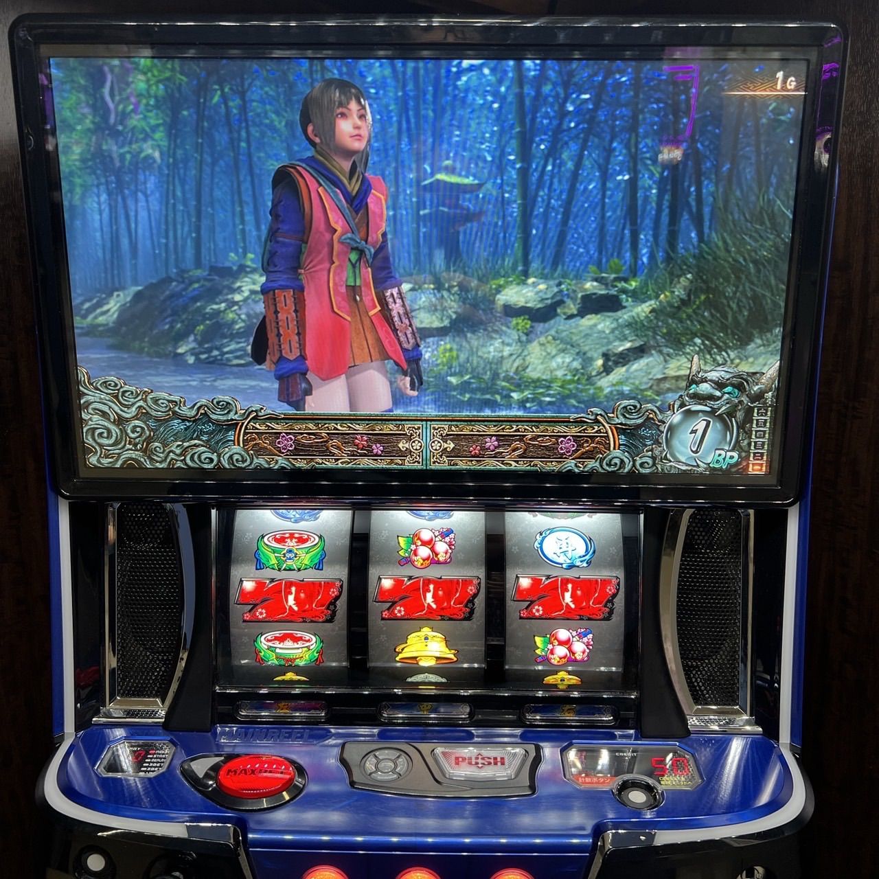 スマスロ 「新鬼武者3」 送料無料 パチスロ実機 - メルカリ