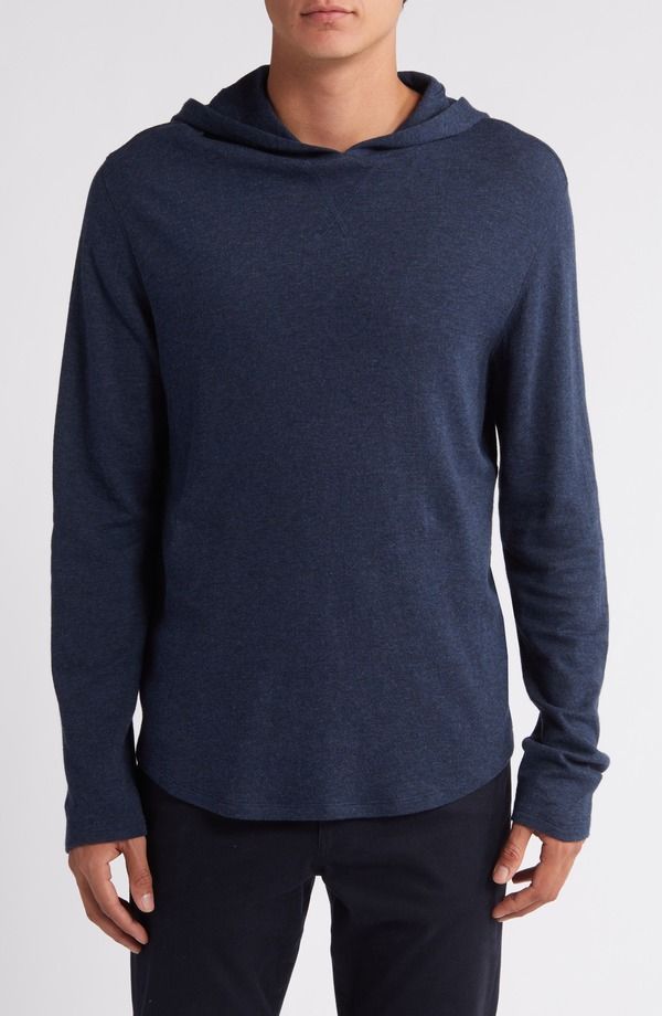 ヴィンス メンズ アウター パーカー・スウェット コットン Vince Pima Cotton Blend Hoodie Coastal