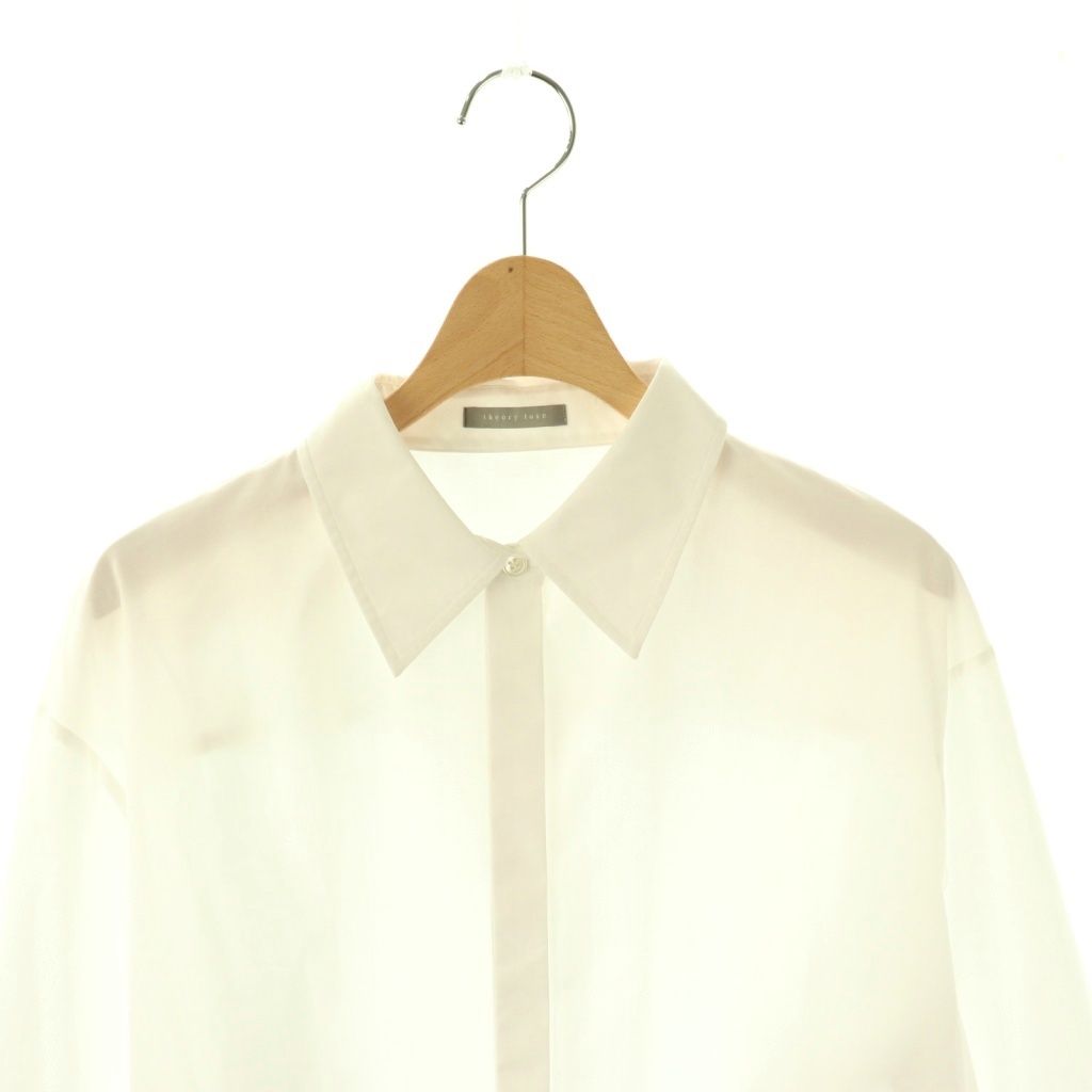 セオリーリュクス theory luxe 25SS LUXE COTTON AMBIE フレアスリーブ