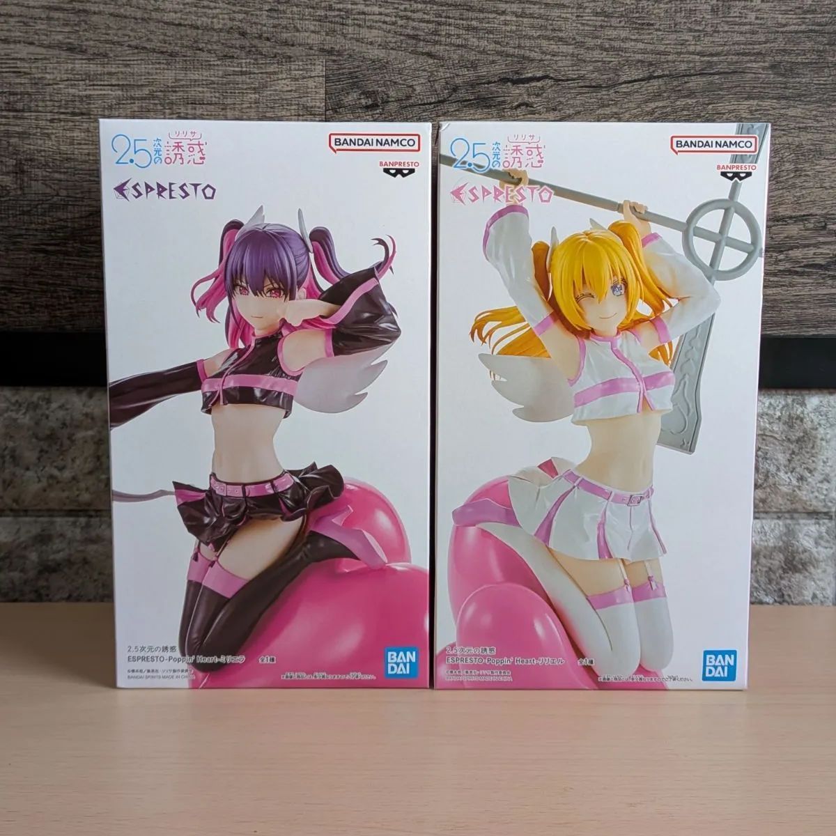 2.5次元の誘惑 リリエル ミリエラ ESPRESTO フィギュア 2種セット 未