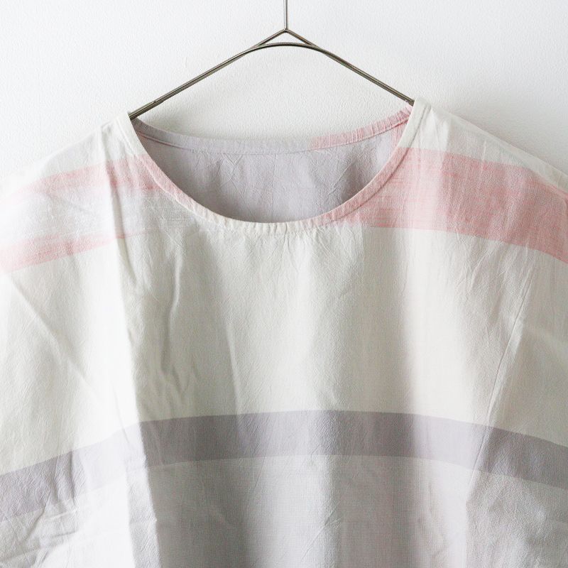 玉木新雌 タマキニイメ tamaki niime fuwa-T SHORT＼アイボリー ピンク