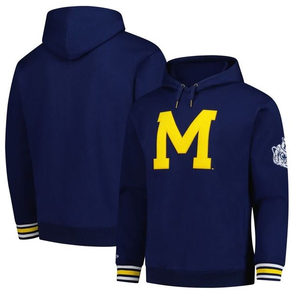 ミッチェルネス メンズ アウター パーカー・スウェット Mens Mitchell ミッチェルネス メンズ アウター パーカー・スウェット Mitchell Ness Gray Detroit Lionslot Pullover Hoodie Gray グレー