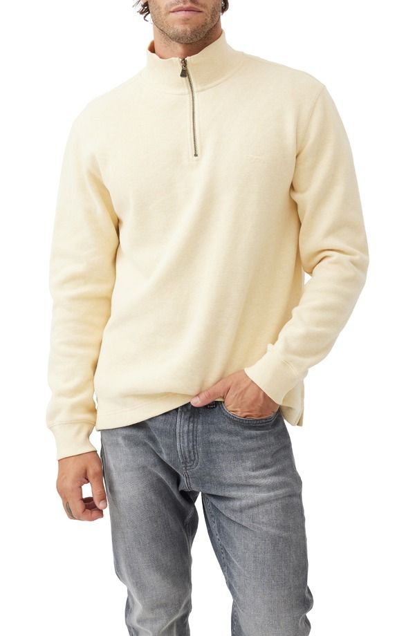 ロッドアンドグン メンズ アウター パーカー・スウェット レギュラーフィット シャツ Rodd Gunn Alton Ave Regular Fit Pullover Sweatshirt Lemon
