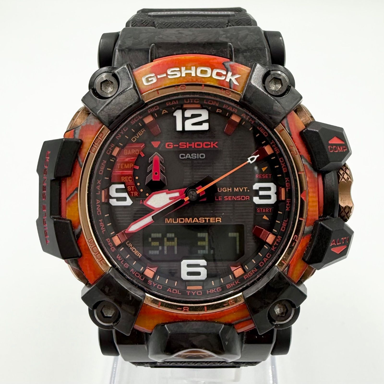 カシオ G-SHOCK GWG-2040FR 40周年記念 フレアレッド メンズ 時計 電波 