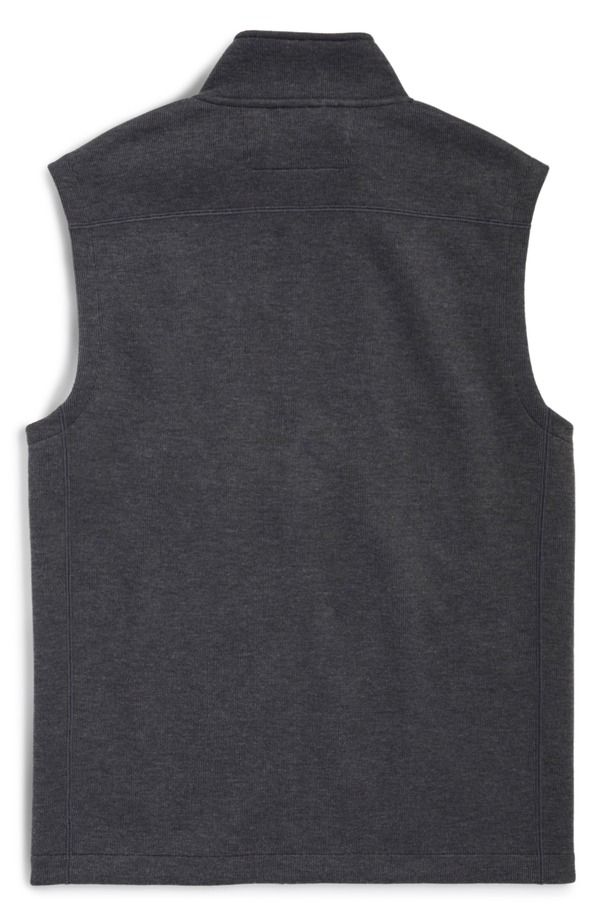 ヴァインヤードヴァインズ メンズ アウター ジャケット・ブルゾン ベスト セーター フリース vineyard vines Mountain Sweater Fleece ZipUp Vest Ultimate Gray グレー