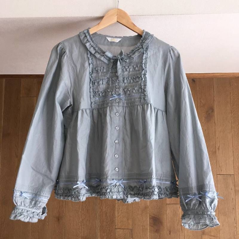 極美品 PINK HOUSEピンクハウス ピコフリル レース トップス - メルカリ