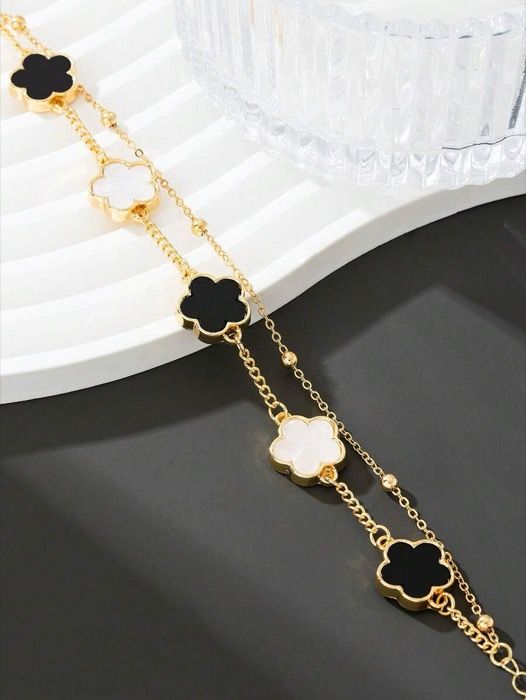 ジュエリー メンズ ブレスレット 1個 幸運のクローバー スタイルメンズ