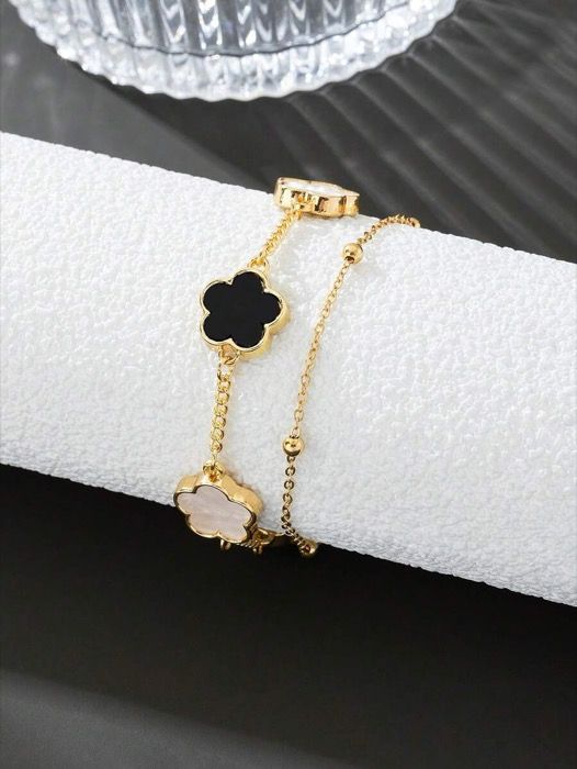 ジュエリー メンズ ブレスレット 1個 幸運のクローバー スタイルメンズ