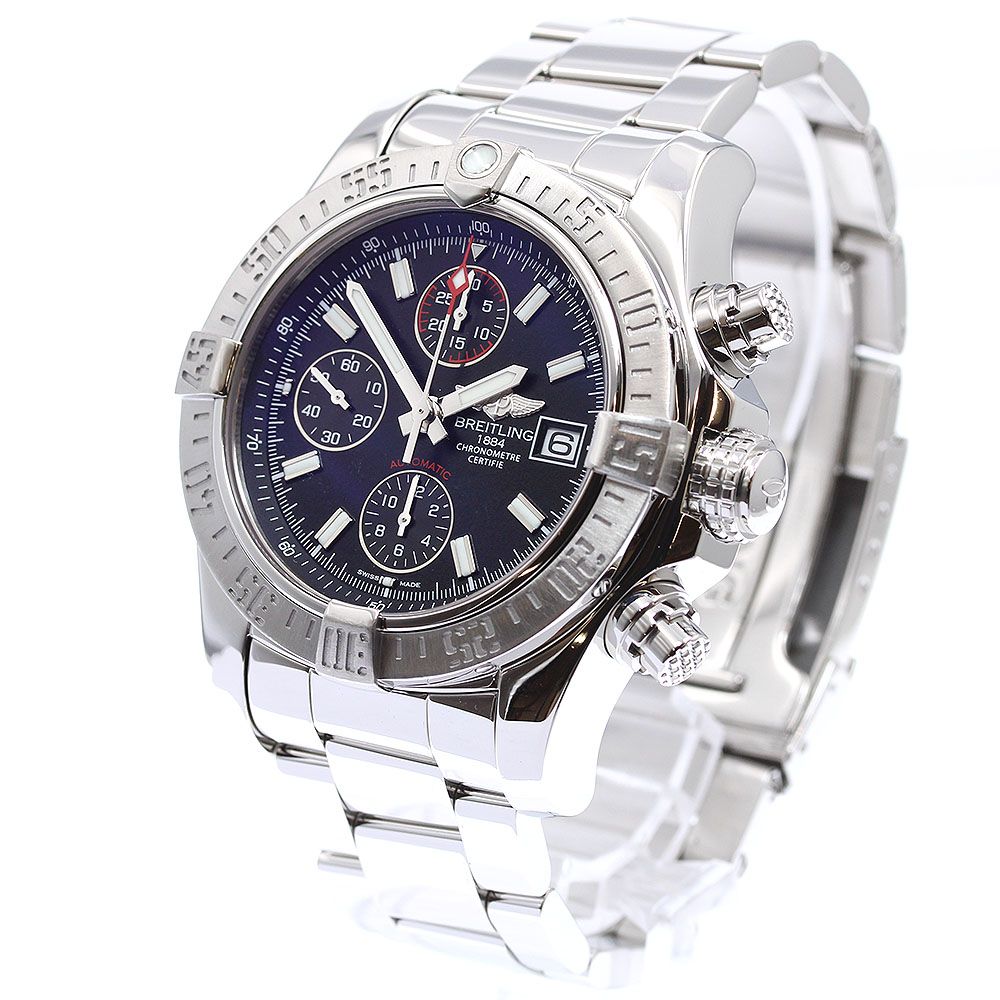  ブライトリング BREITLING A13381 アベンジャーII デイト 自動巻き メンズ _940141 フィット感 自動巻き時計 腕時計(アナログ)