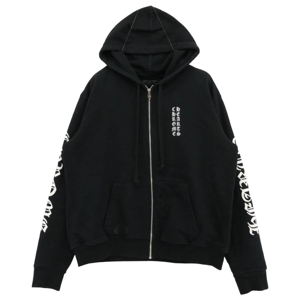 CHROME HEARTS クロムハーツ（原本無） SWTSHRT HD ZIP 裏地サーマル 