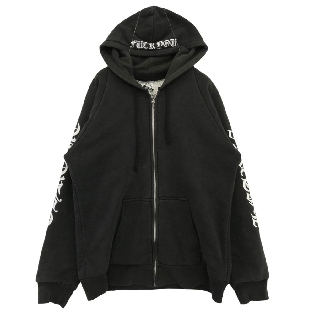 CHROME HEARTS クロムハーツ（原本無） OLD HORSESHOE HOODIE 裏地