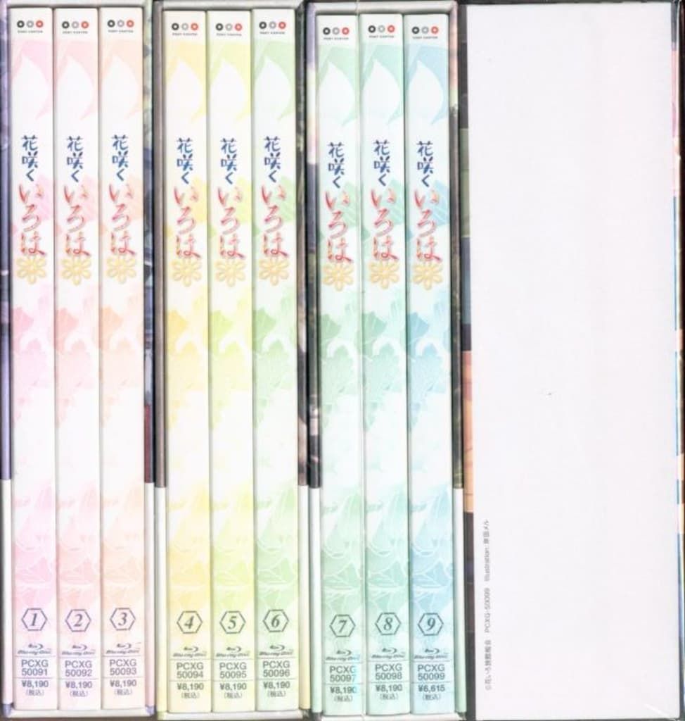 アニメBlu-ray 花咲くいろは 初回生産限定版全9巻 セット - メルカリ