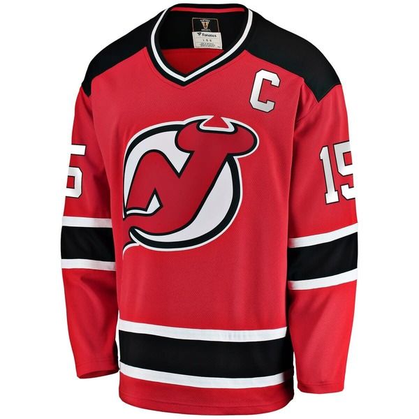 ファナティクス メンズ トップス シャツ ジャージー Mens Fanatics Branded Jamie Langenbrunnered New Jersey Devils Premier Breakaway Retired Player Jersey R