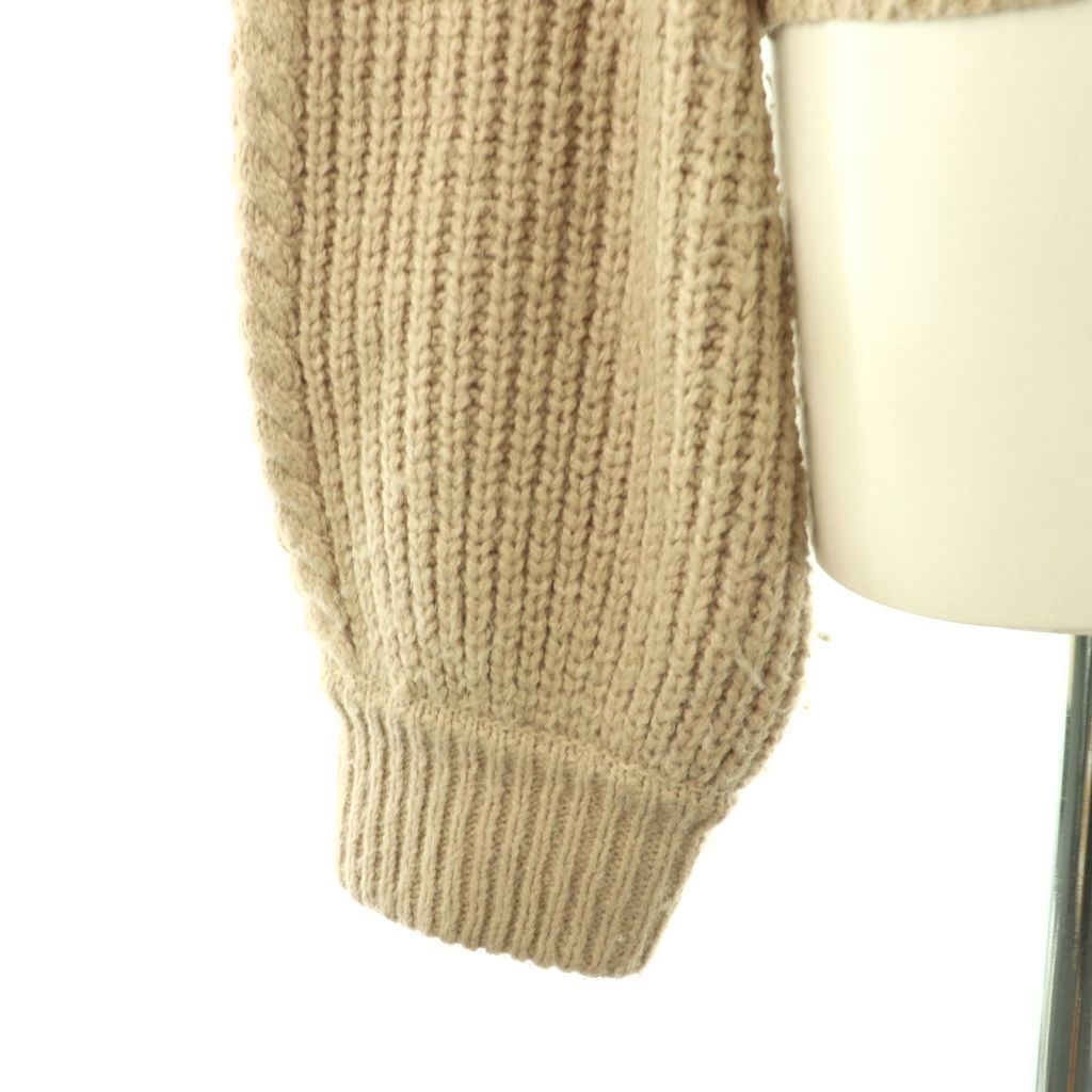 アンドマリー ANDMARY Mary logo zip tops ニットジャケット ブルゾン