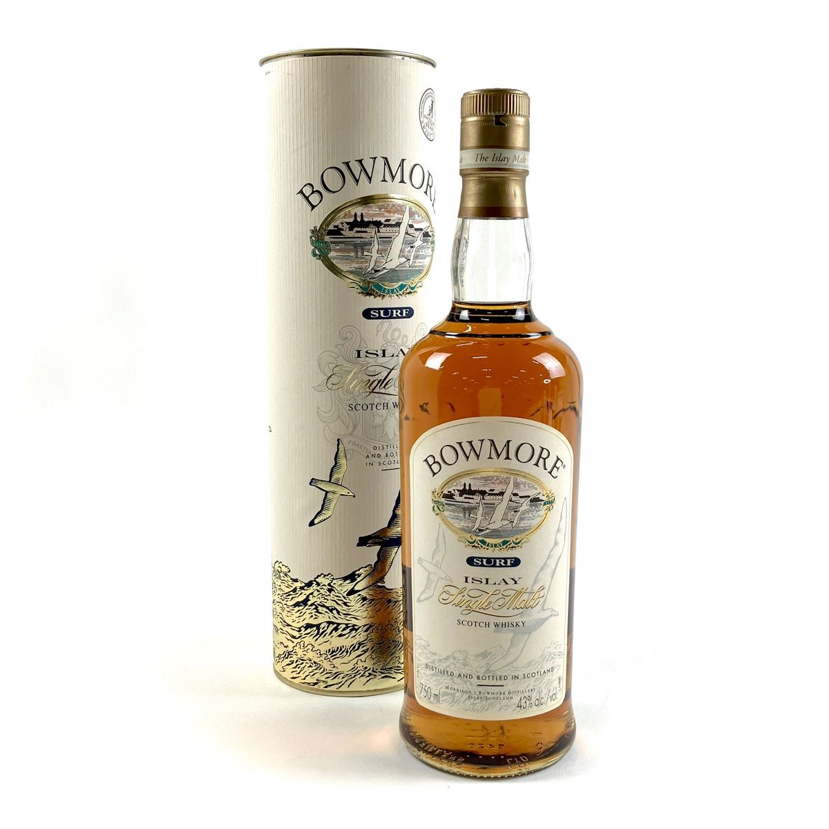 ボウモア サーフ カモメラベル 750ml シングルモルト 古酒 - バイセル