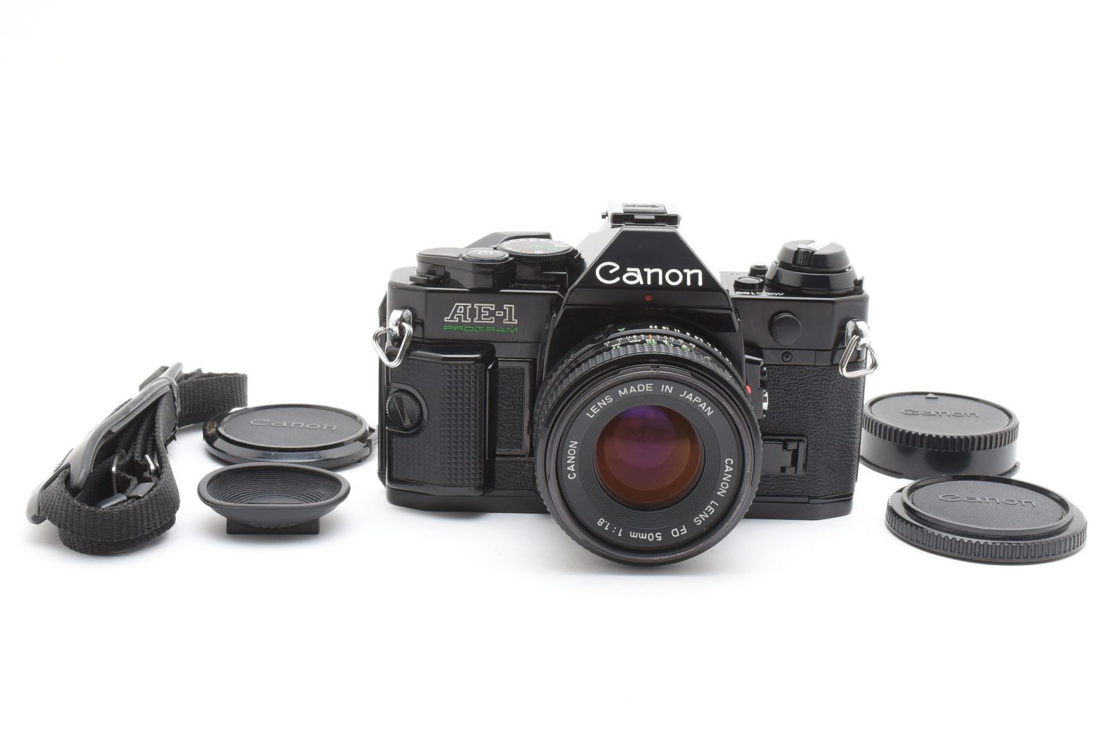 完動品 美品】CANON AE-1 PROGRAM レンズ 50mm F1.8 【公式通販】