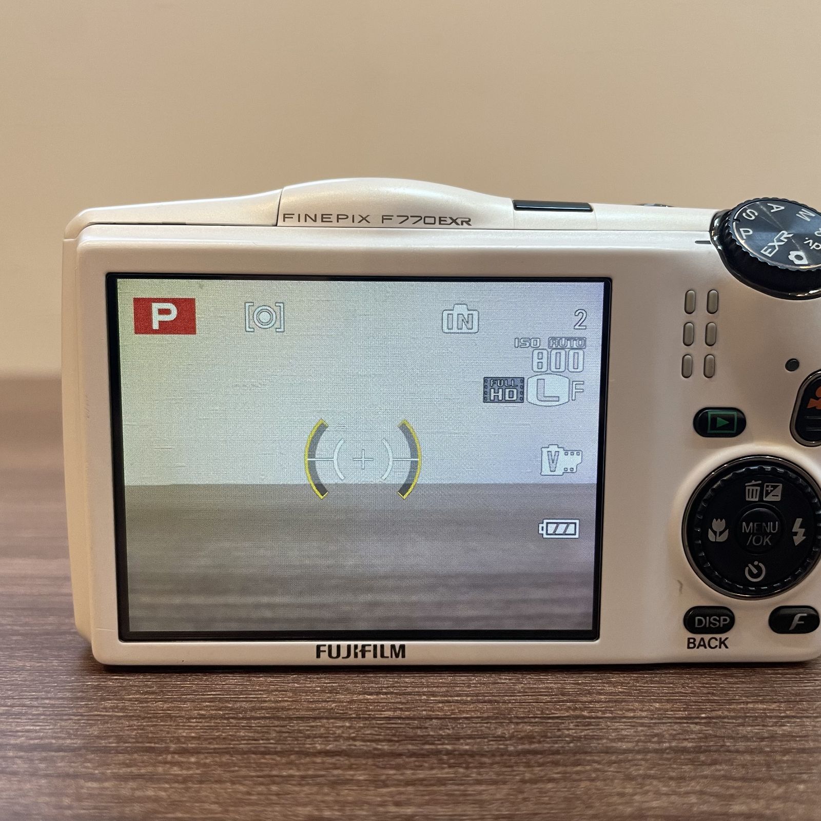 6445 【並品】 Fujifilm Finepix F770Exr Compact Digital Camera 動作
