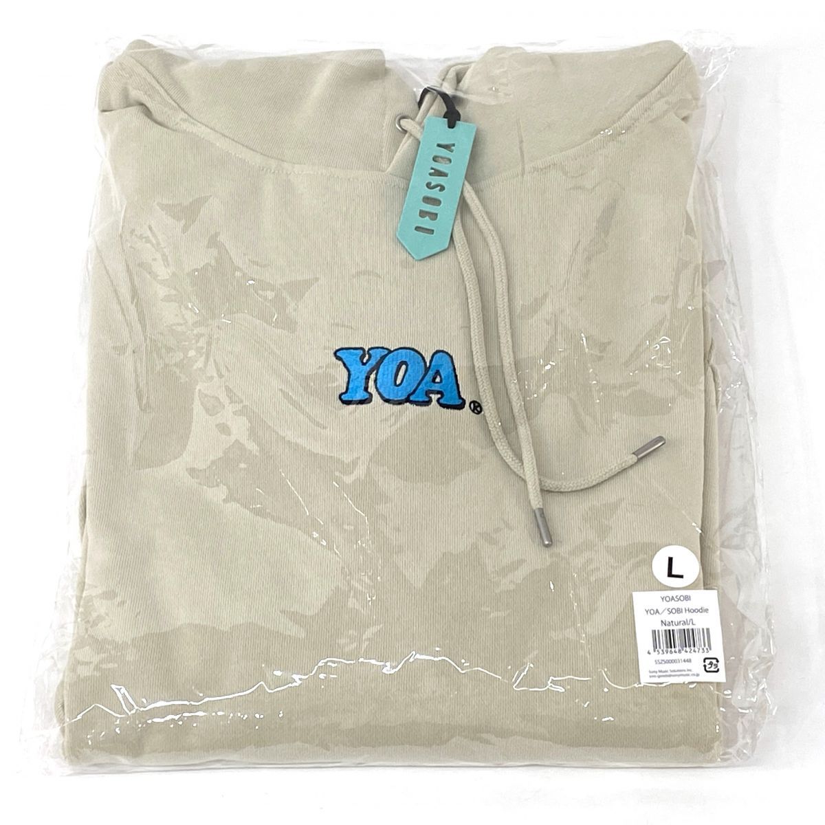 未開封】YOASOBI YOA／SOBI Hoodie フーディー パーカー ナチュラル L