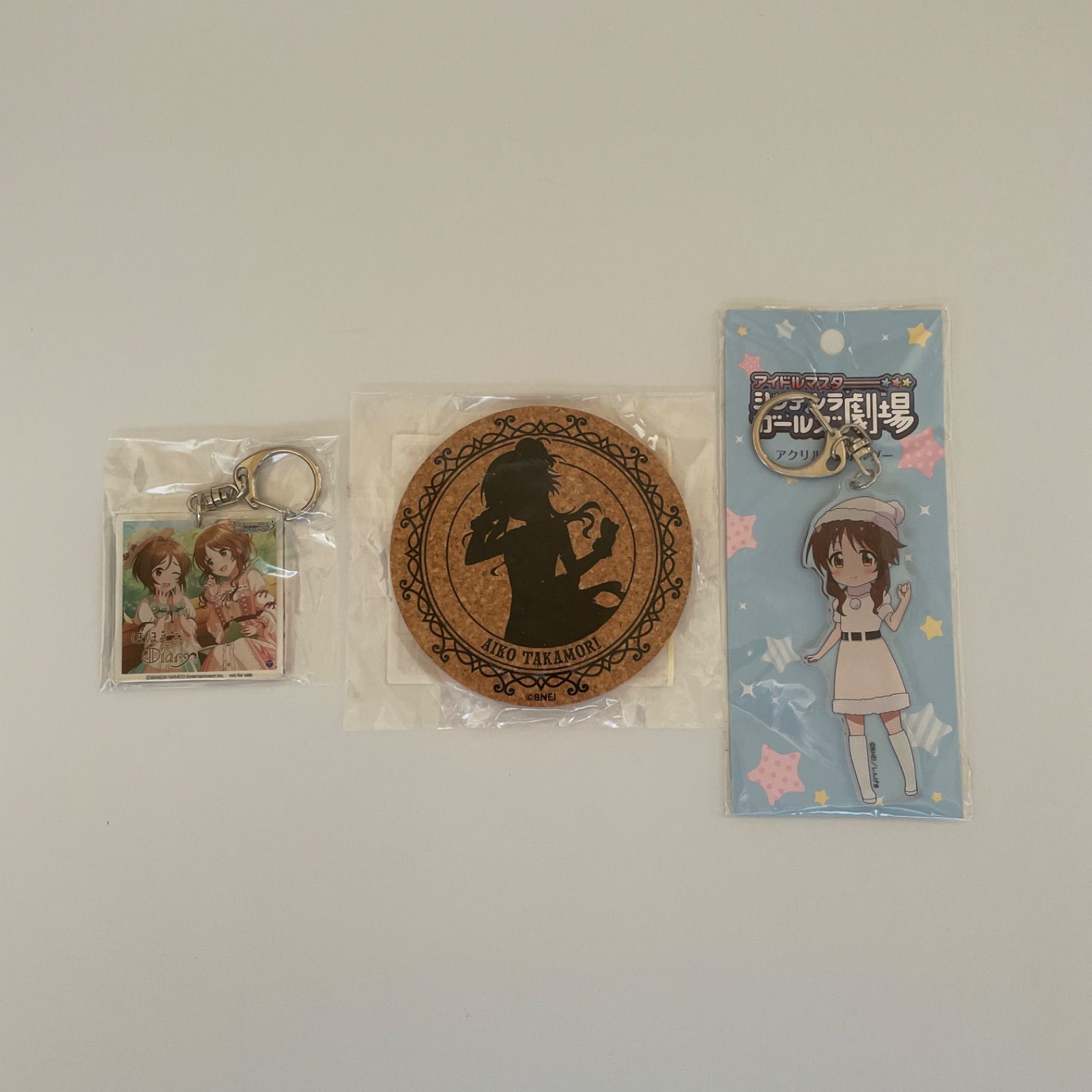 高森藍子 アイドルマスターシンデレラガールズ アクキーほか計3点 id