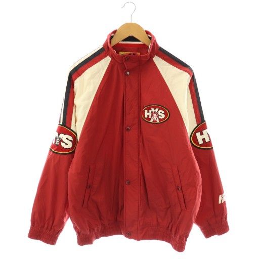 HYSTERIC GLAMOUR EVIL STAR ワッペンジャケットブルゾン 【公式通販】 HYSTERIC GLAMOUR EVIL STAR ワッペンジャケットブルゾン 【公式通販】
