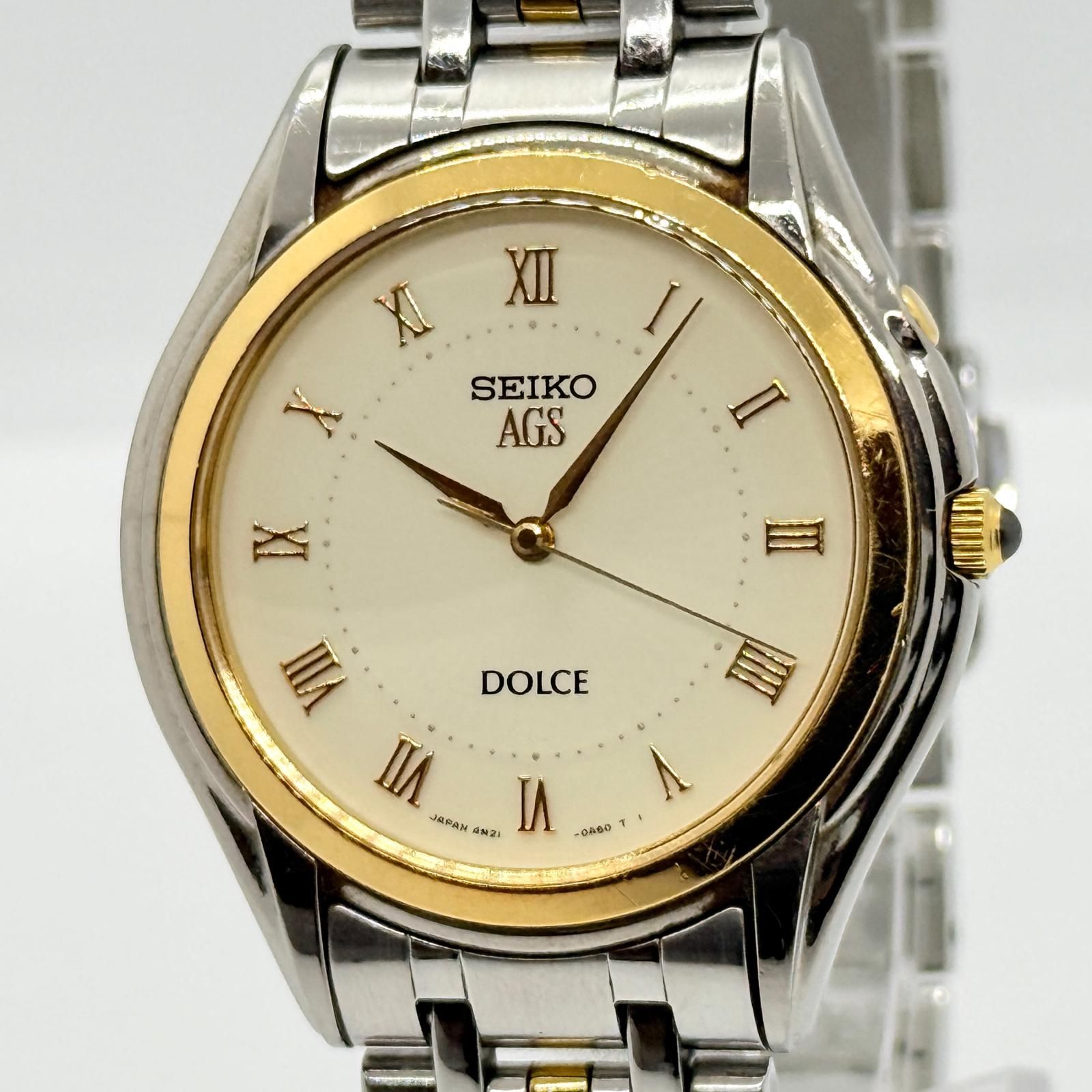 SEIKO セイコー DOLCE ドルチェ 4M21-0A50 ホワイト QZ レディース