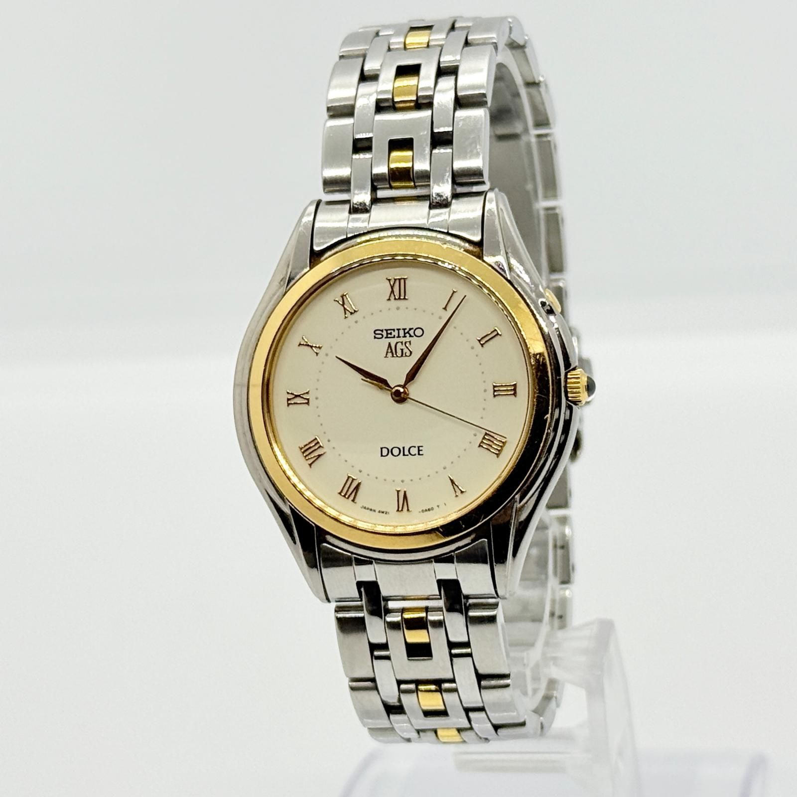 SEIKO セイコー DOLCE ドルチェ 4M21-0A50 ホワイト QZ レディース