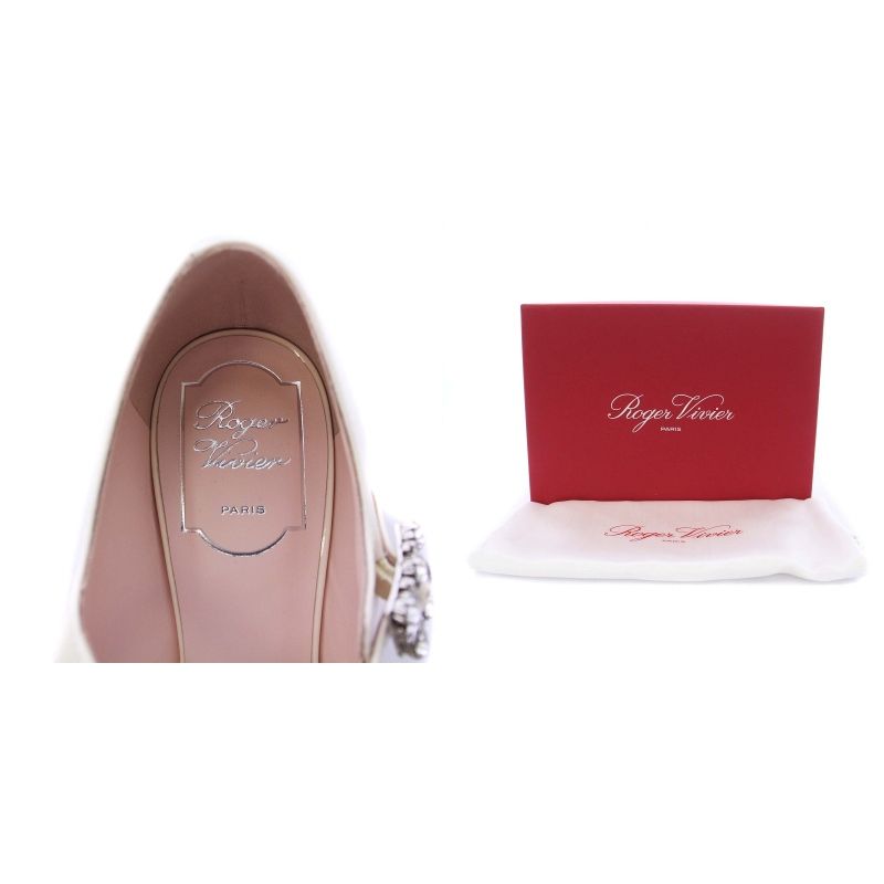 ロジェヴィヴィエ ROGER VIVIER トレ ヴィヴィエ ストラス バックル