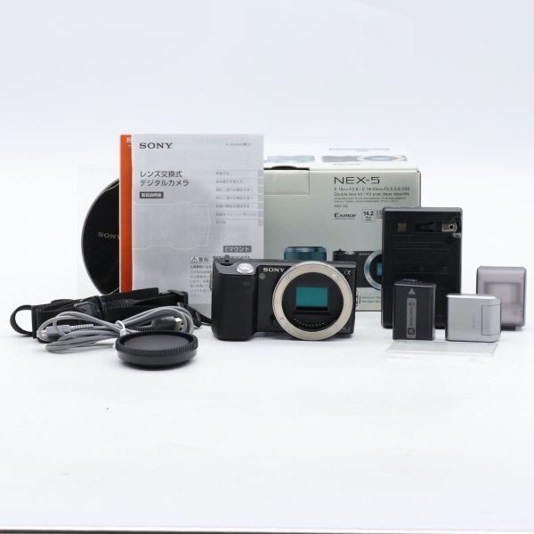 SONY ソニー NEX-5 ブラック ボディ - メルカリ