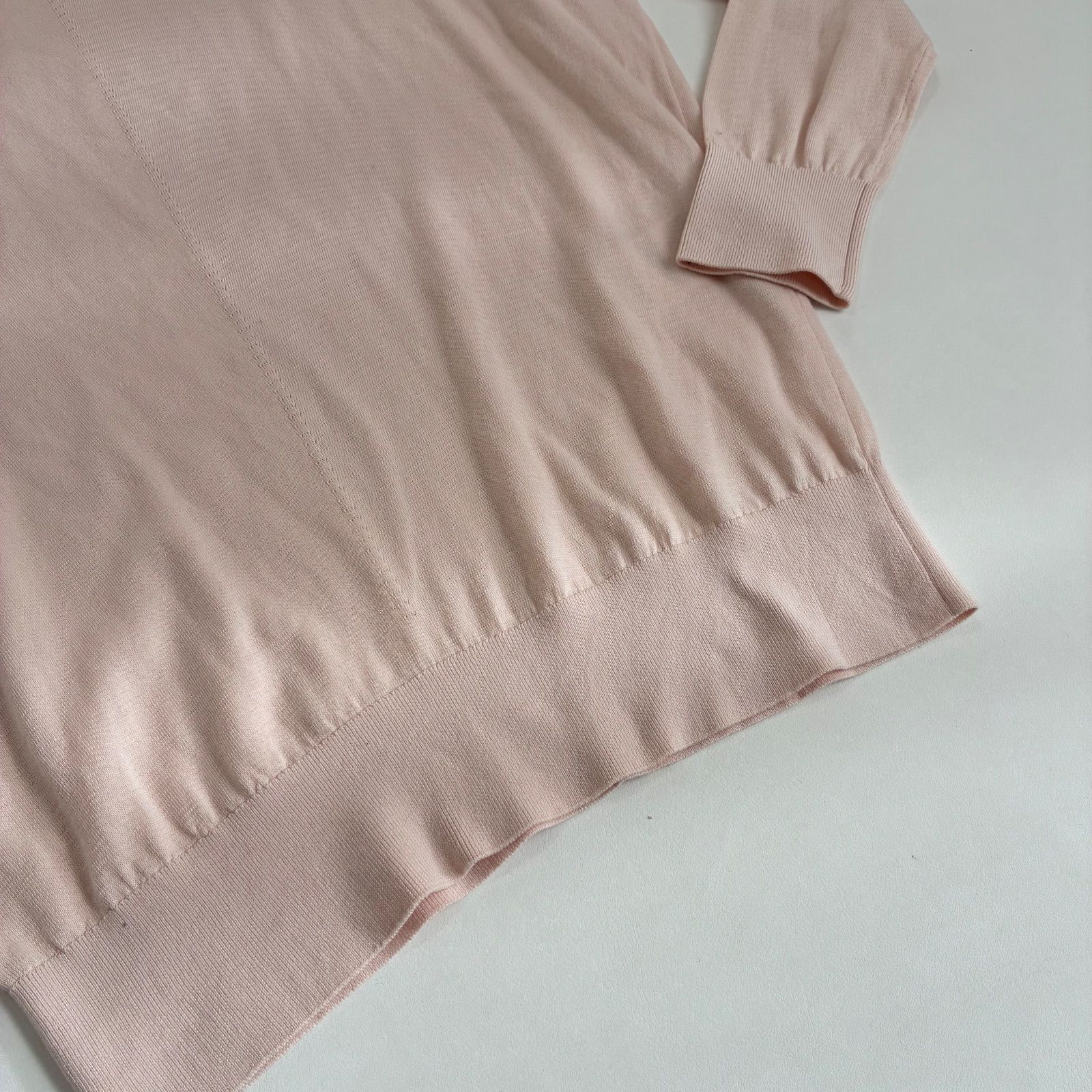 Theory セオリー☆NEW WEFT ARSHELLE コットンニットプルオーバー S 
