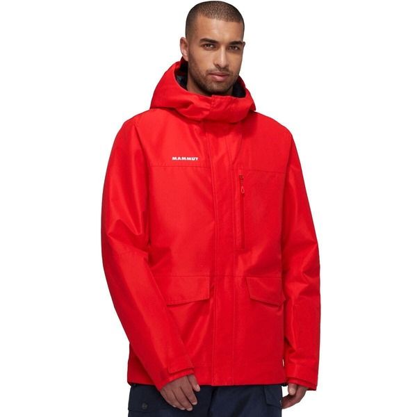 マムート メンズ アウター ジャケット・ブルゾン フーデッドジャケット Mammut Falline Hs Thermo Hooded Jacket Mens Mammut Red レッド