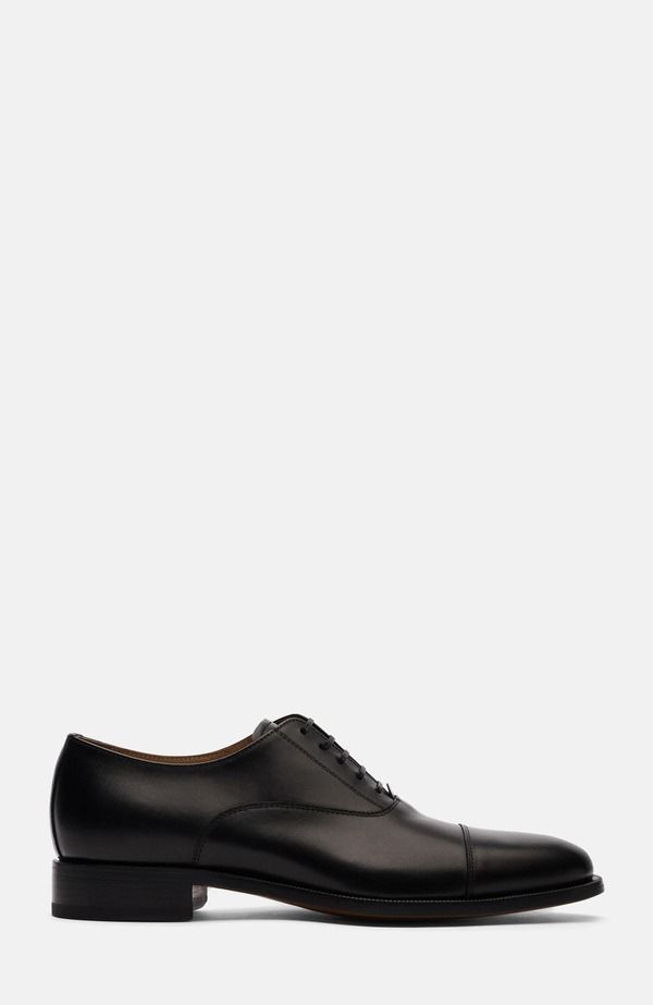 スカロッソ メンズ シューズ オックスフォード SCAROSSO Giove Oxfords Black Calf ブラック