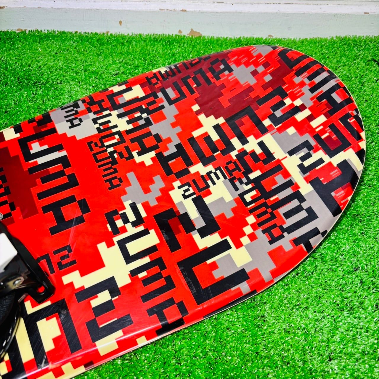 ZUMA 110cm スノーボード 板 バインディング ビンディング セット 2点