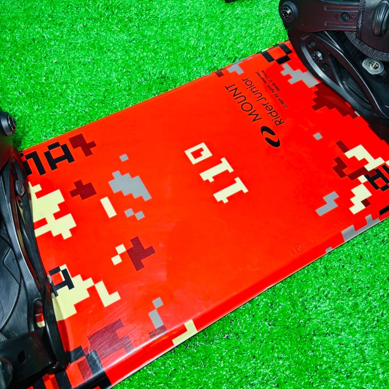 ZUMA 110cm スノーボード 板 バインディング ビンディング セット 2点