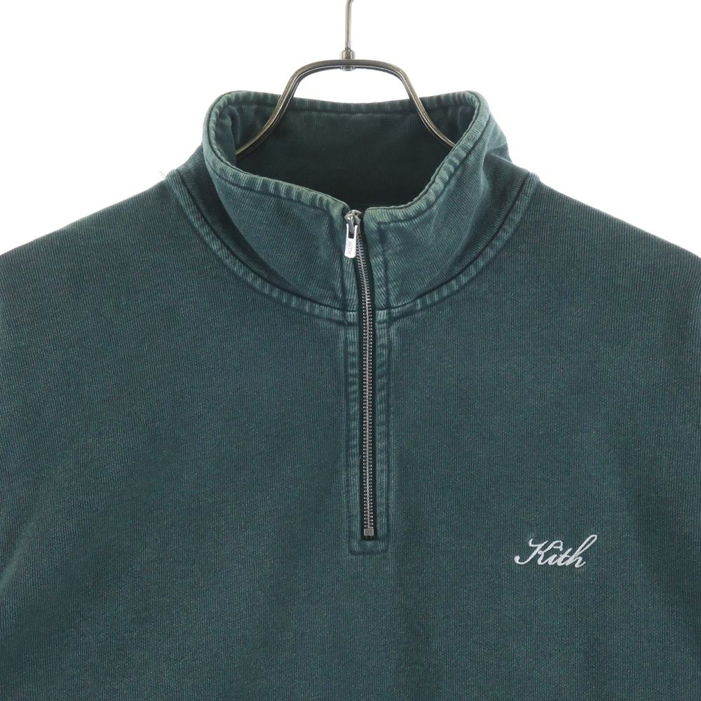KITH (キス) NELSON QUARTER ZIP ネルソン クオーター ハーフジップ