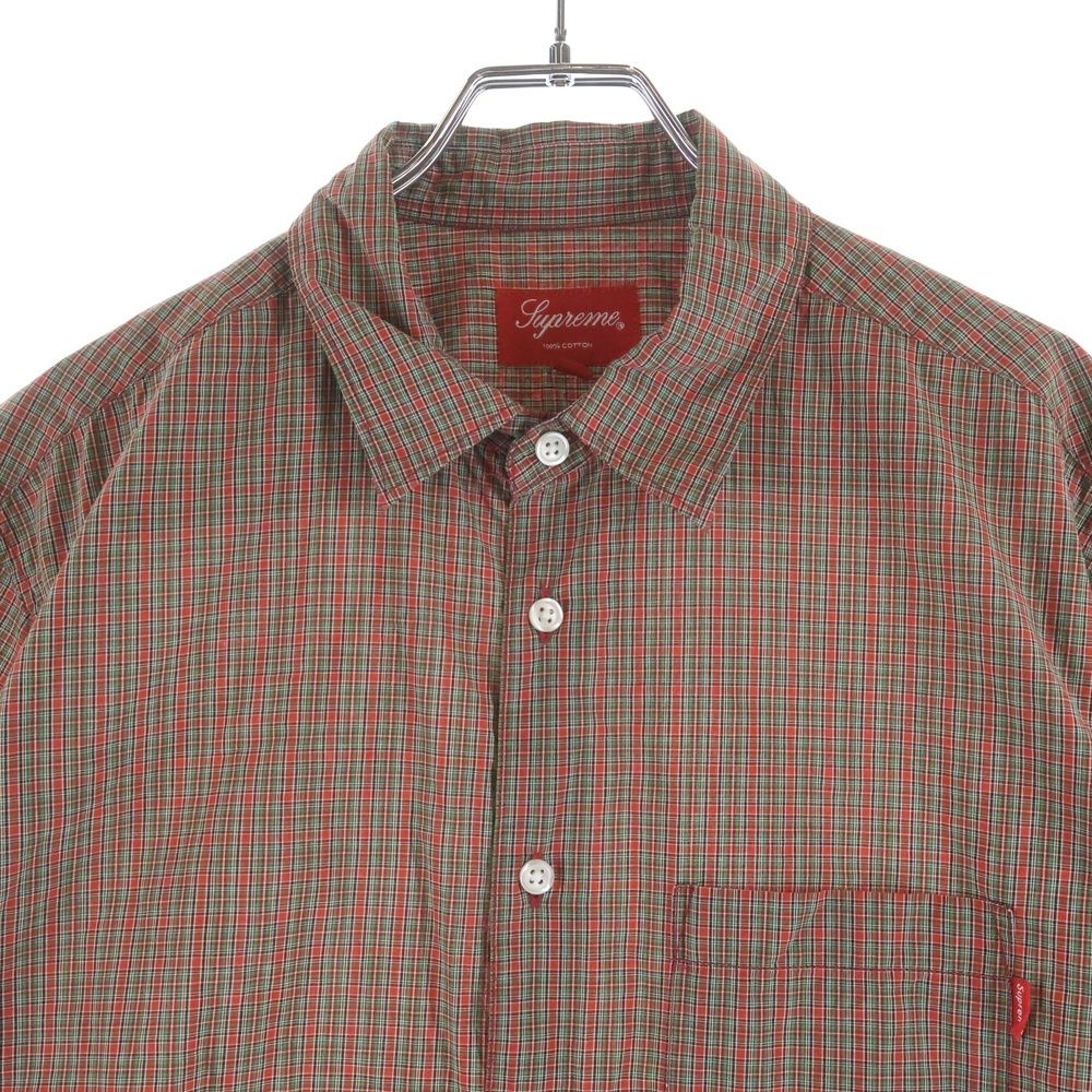 SUPREME (シュプリーム) 19SS Plaid S/S Shirt プレイド ギンガム 